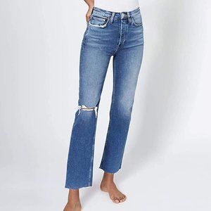 NWT Re/Done 70s Ultra High Rise Stove Pipe Comfort Stretch